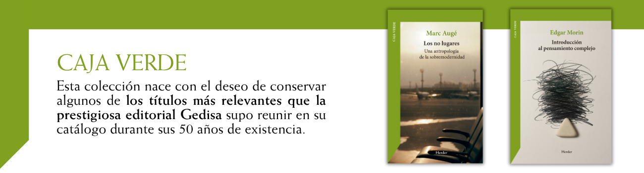 Colección Caja verde - libros de Gedisa Editorial