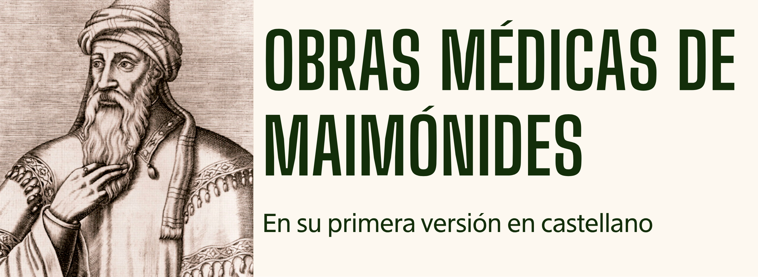 Obras médicas Maimónides Obras médicas Maimónides