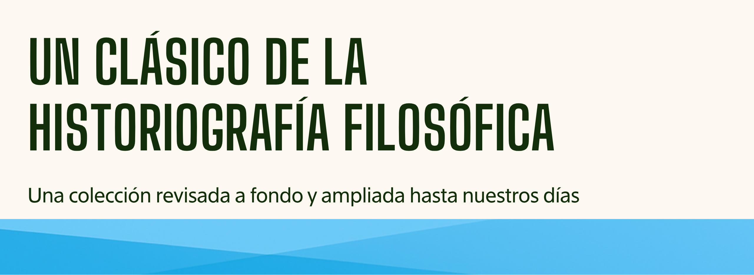 Historia de la filosofía Historia de la filosofía