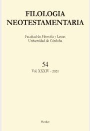 Filología Neotestamentaria - Nº 54
