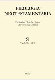 Filología Neotestamentaria - Nº 51