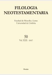 Filología Neotestamentaria - Nº 50  
