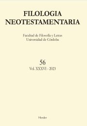 Filología Neotestamentaria - Nº 56
